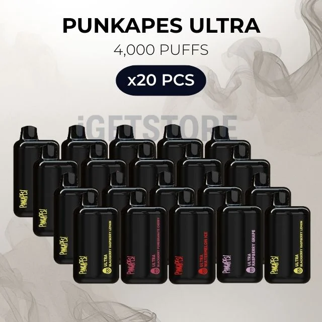 20 PCS – Punkapes Ultra 4000 Puffs