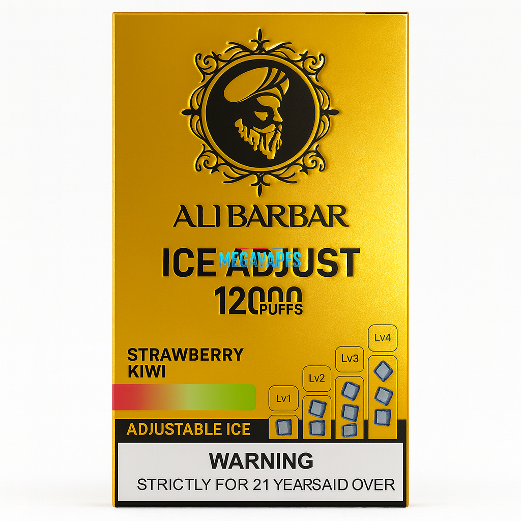 Alibarbar Ice Adjust 12000 Puffs – Hubba Hubba Grape - Image 2