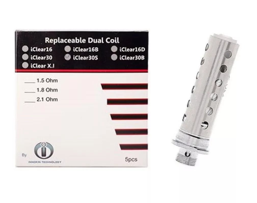 5PCS Innokin iClear 30S Replacement Coil Heads – 2.1ohm