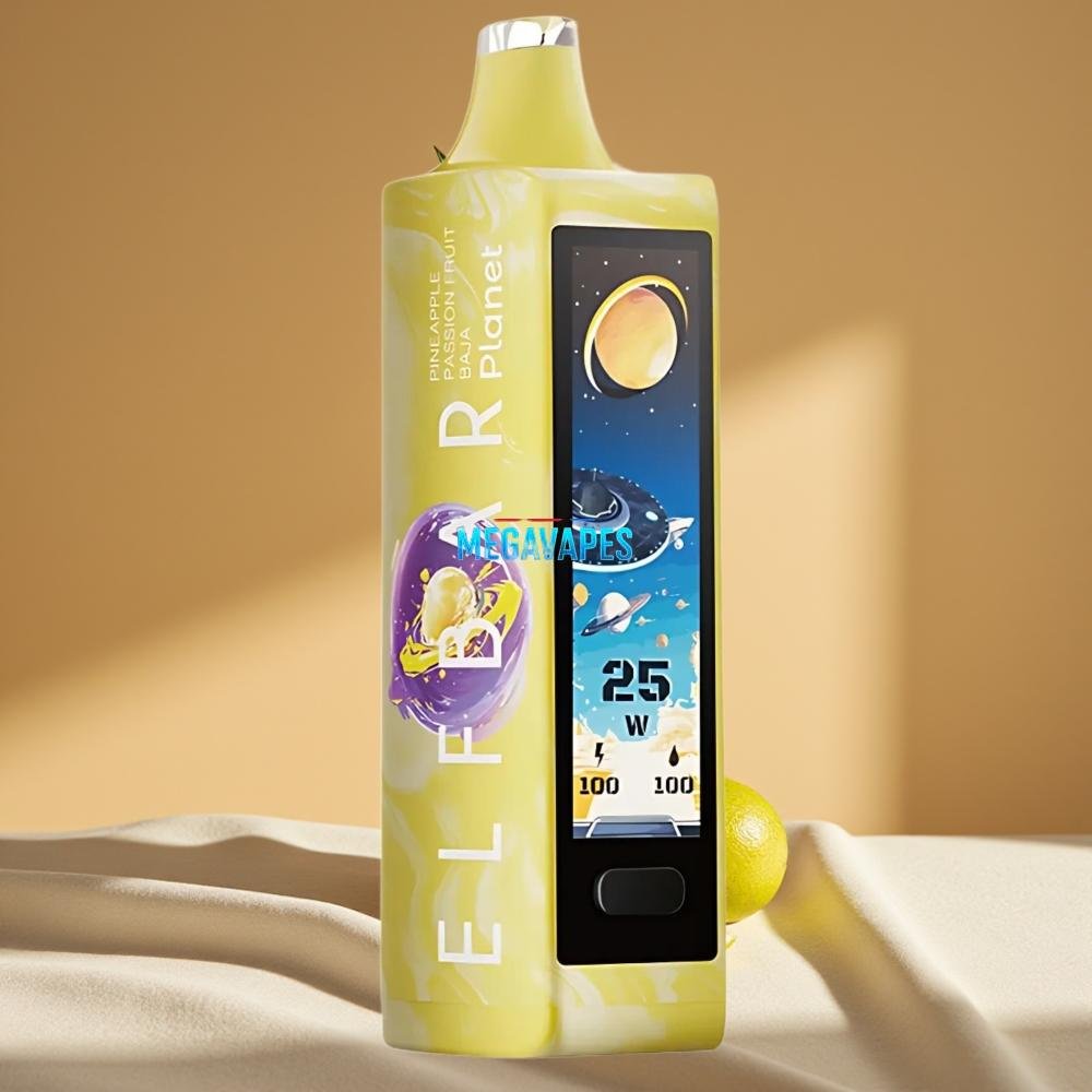 Elf Bar Planet 25000 Puffs 18ml Pineapple Passion Fruit Baja Disposable Vape