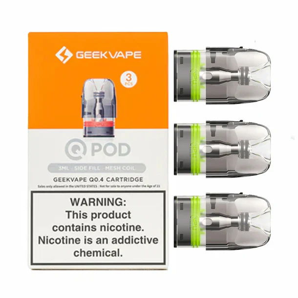 LEIOM Alfa Replacement Vape Pods 3 Pack