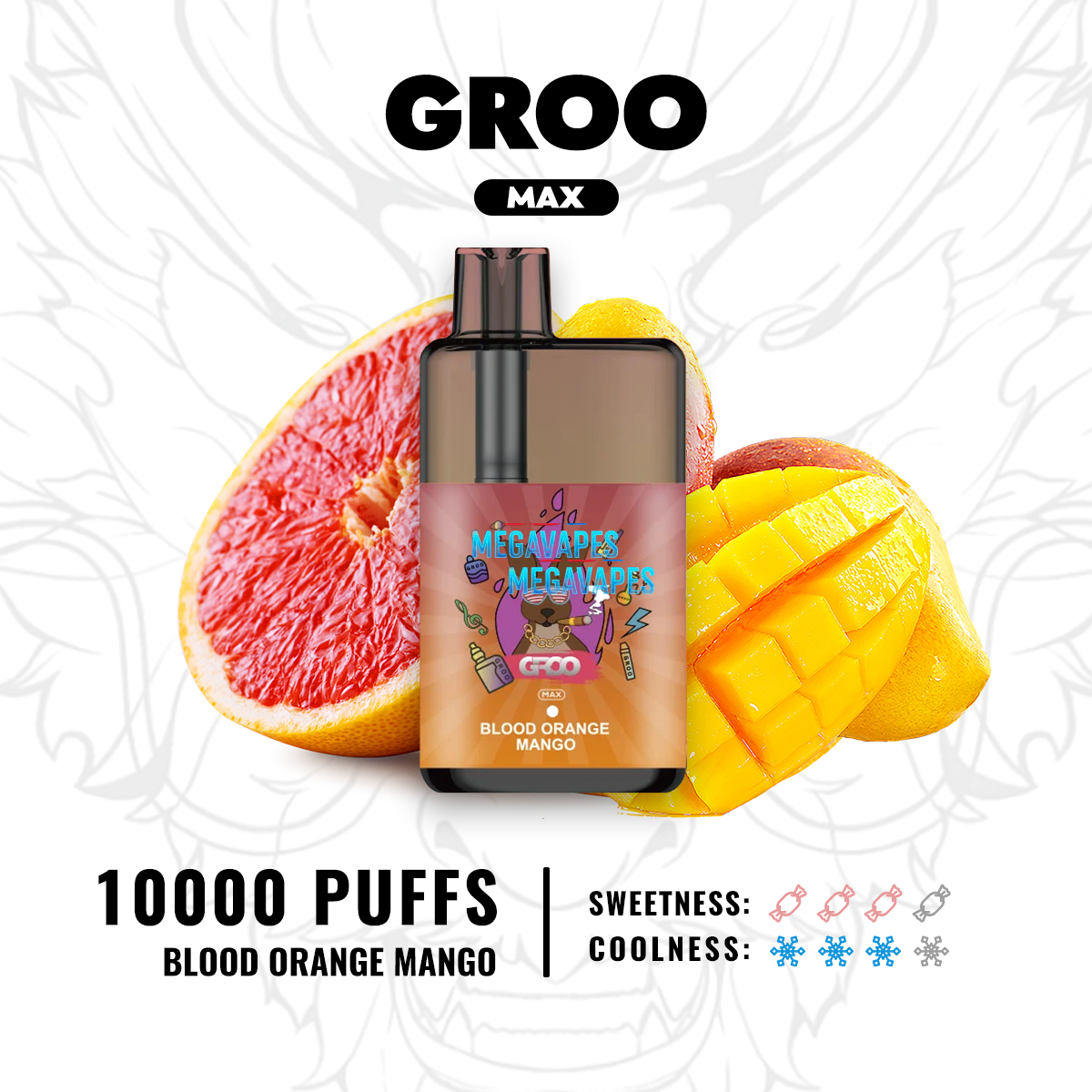GROO MAX – BLOOD ORANGE MANGO - Image 2