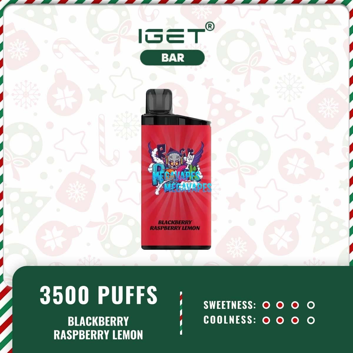 IGET BAR – BLACKBERRY RASPBERRY LEMON