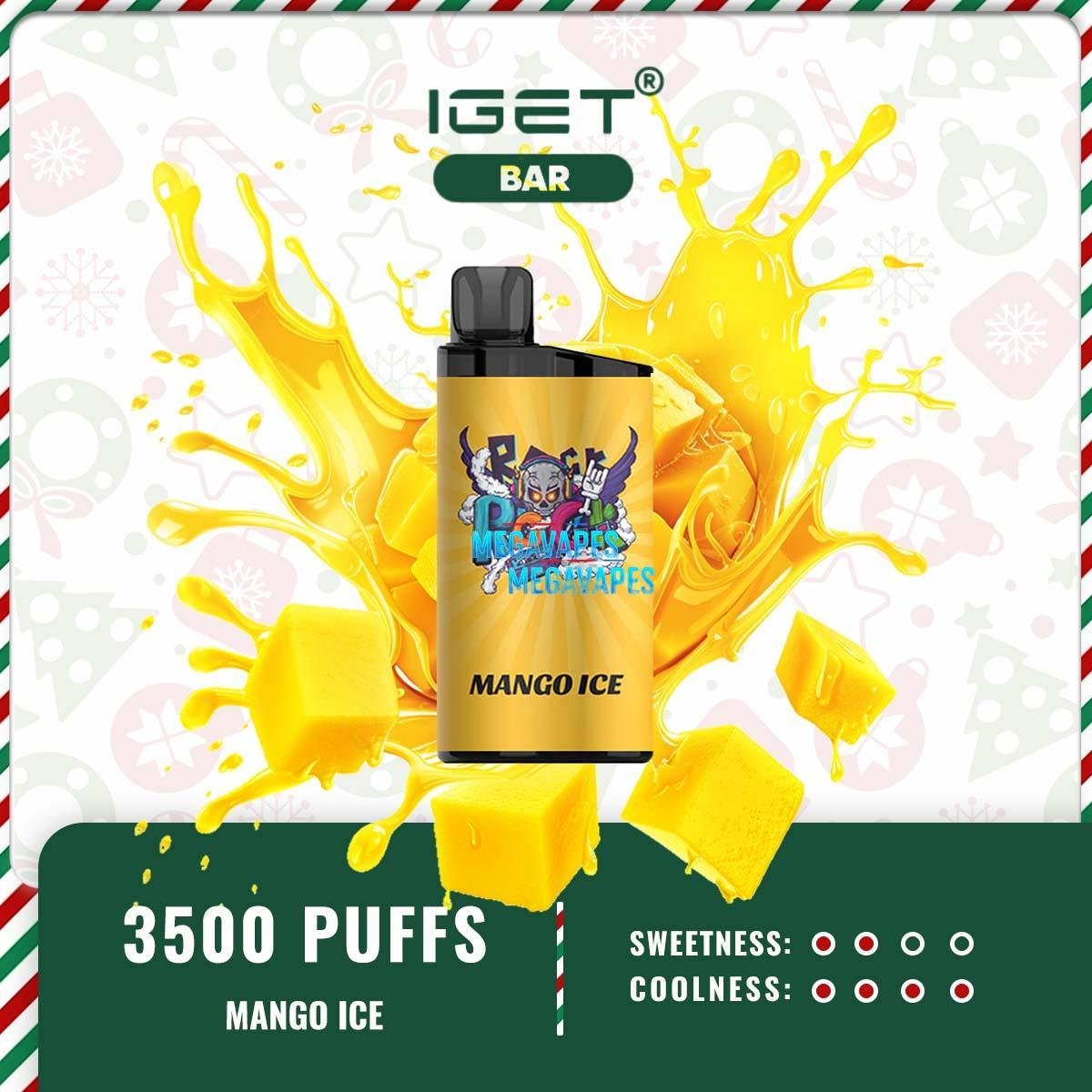 IGET BAR MANGO ICE – 3500 PUFFS - Image 2