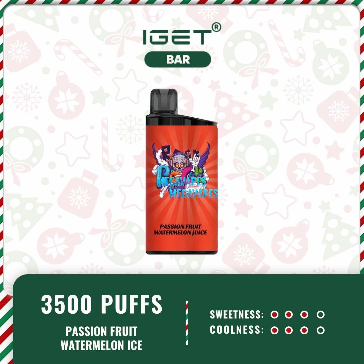 IGET BAR – PASSION FRUIT WATERMELON JUICE