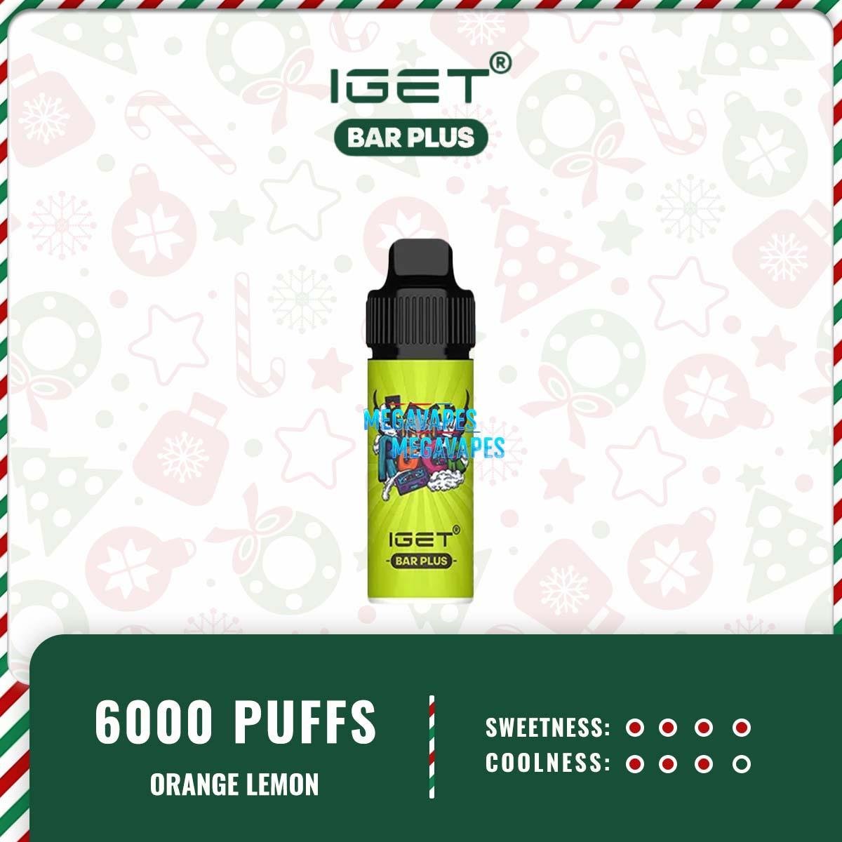 IGET BAR PLUS – ORANGE LEMON