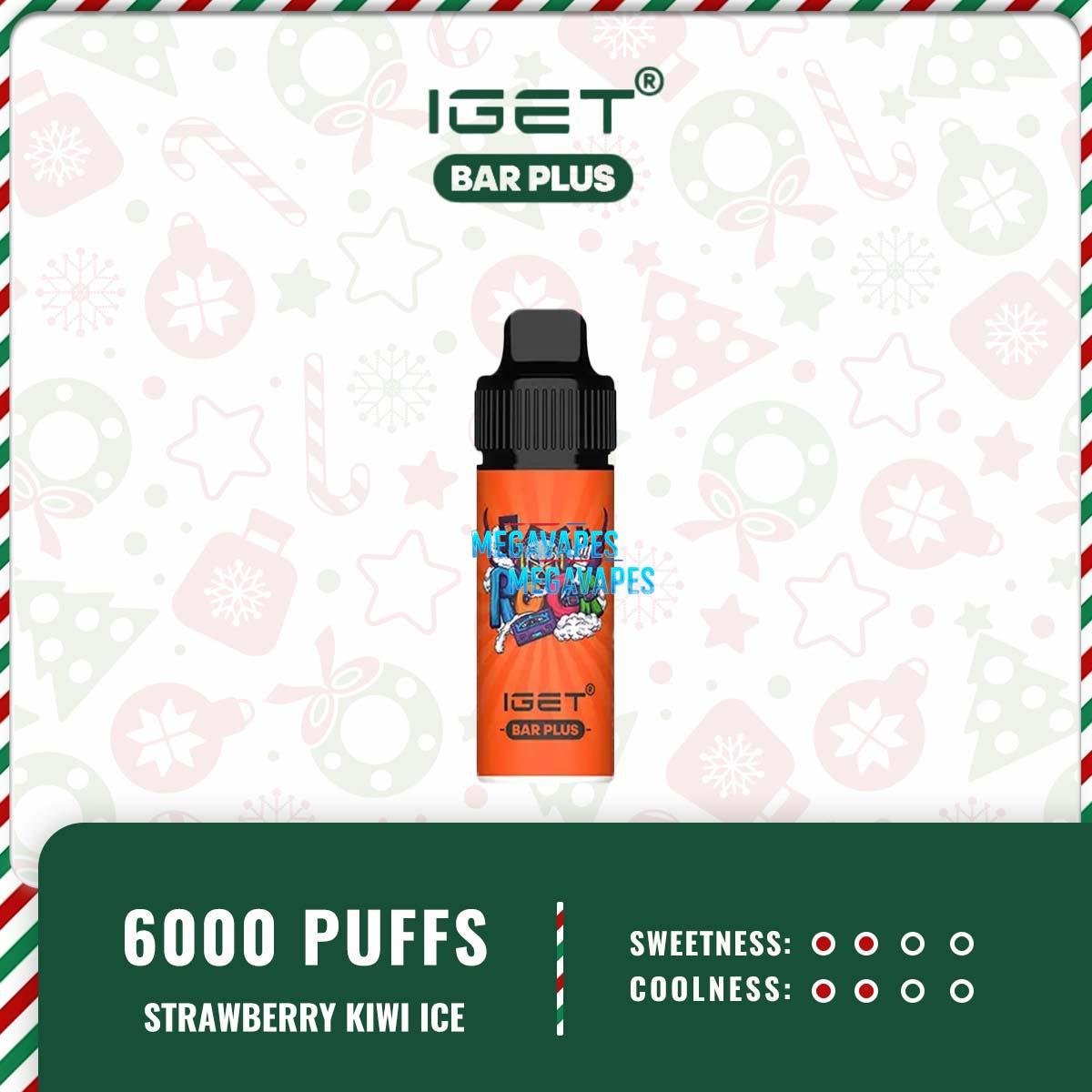 IGET BAR PLUS – STRAWBERRY KIWI ICE