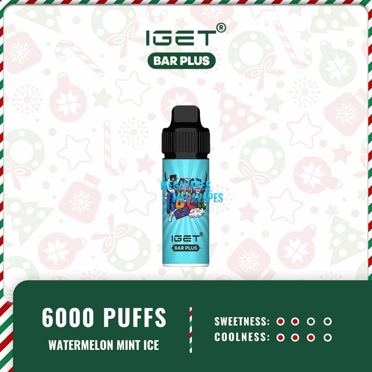 IGET BAR PLUS – WATERMELON MINT ICE