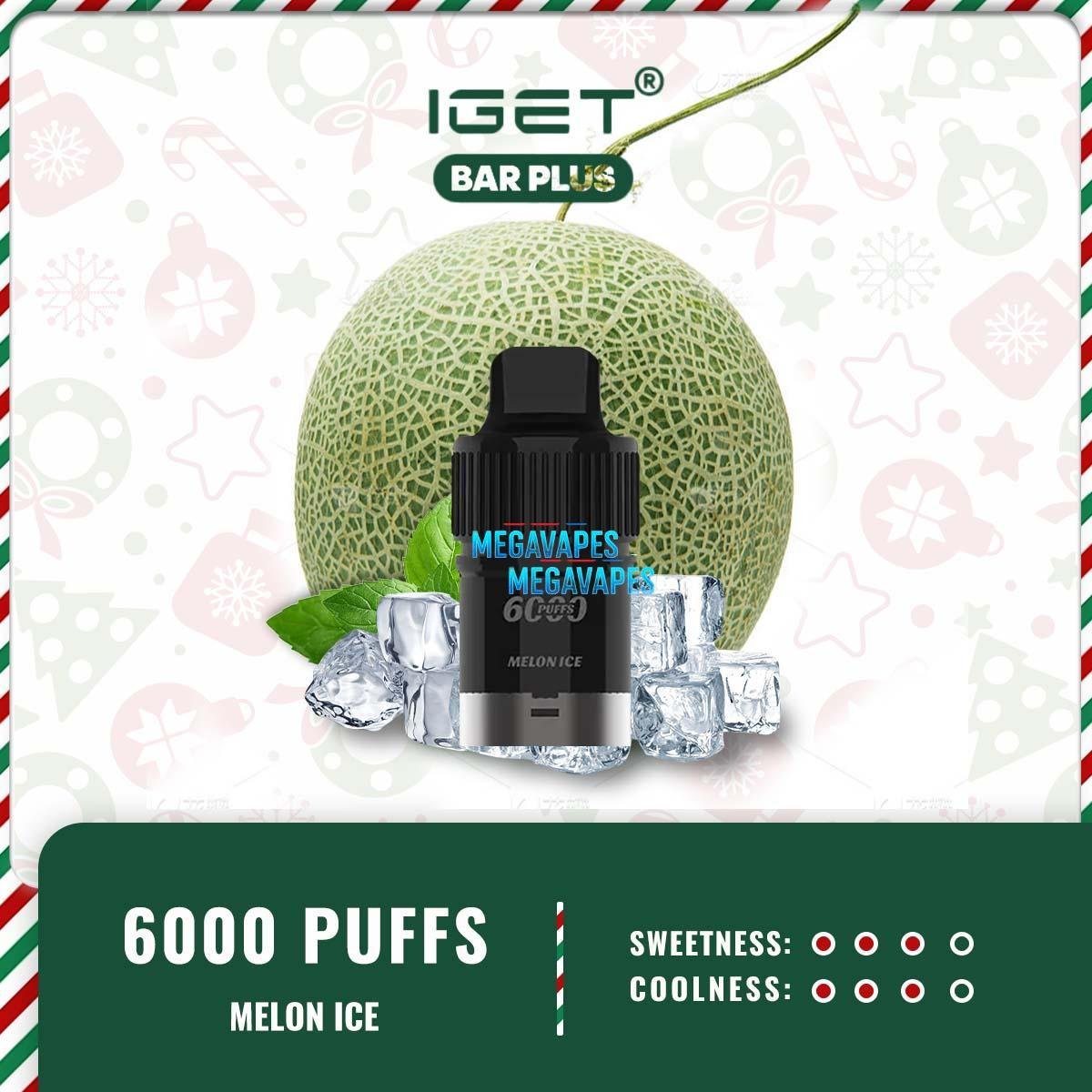 IGET BAR PLUS POD ONLY – MELON ICE - Image 2