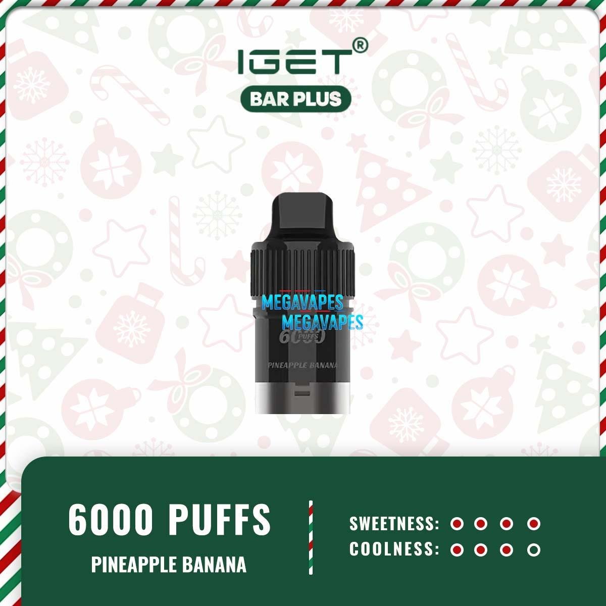 IGET BAR PLUS POD ONLY – PINEAPPLE BANANA