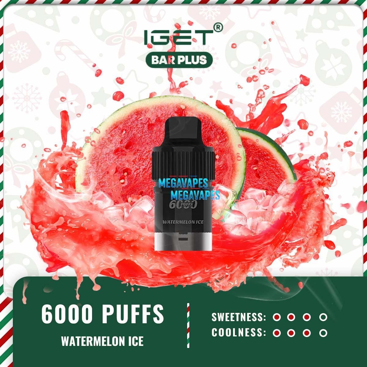 IGET BAR PLUS POD ONLY – WATERMELON ICE - Image 2