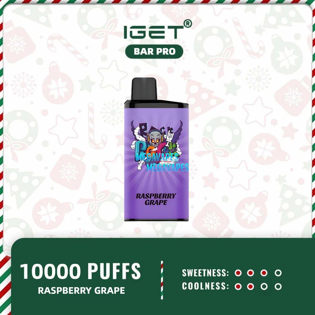 IGET BAR PRO – RASPBERRY GRAPE