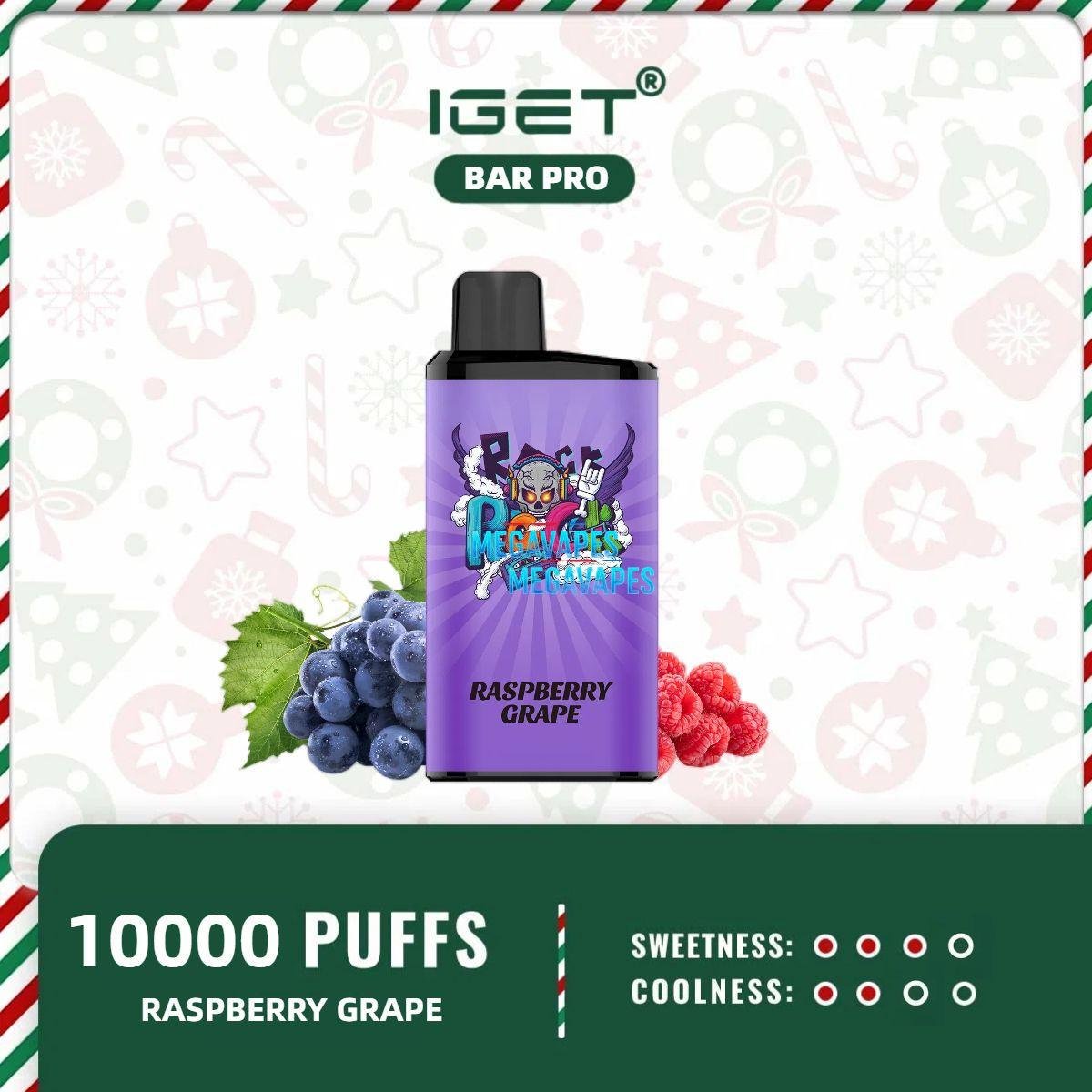 IGET BAR PRO – RASPBERRY GRAPE - Image 2