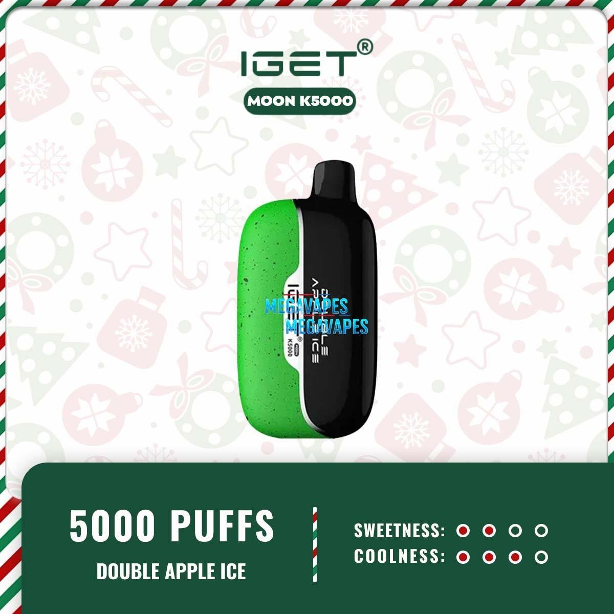 IGET MOON K5000 – DOUBLE APPLE ICE