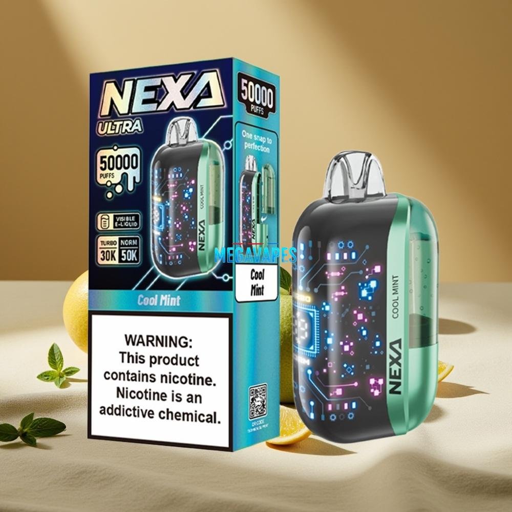 NEXA Ultra 50K Disposable Vape – 20mL, 5% Nicotine, 800mAh, Type-C - Image 2