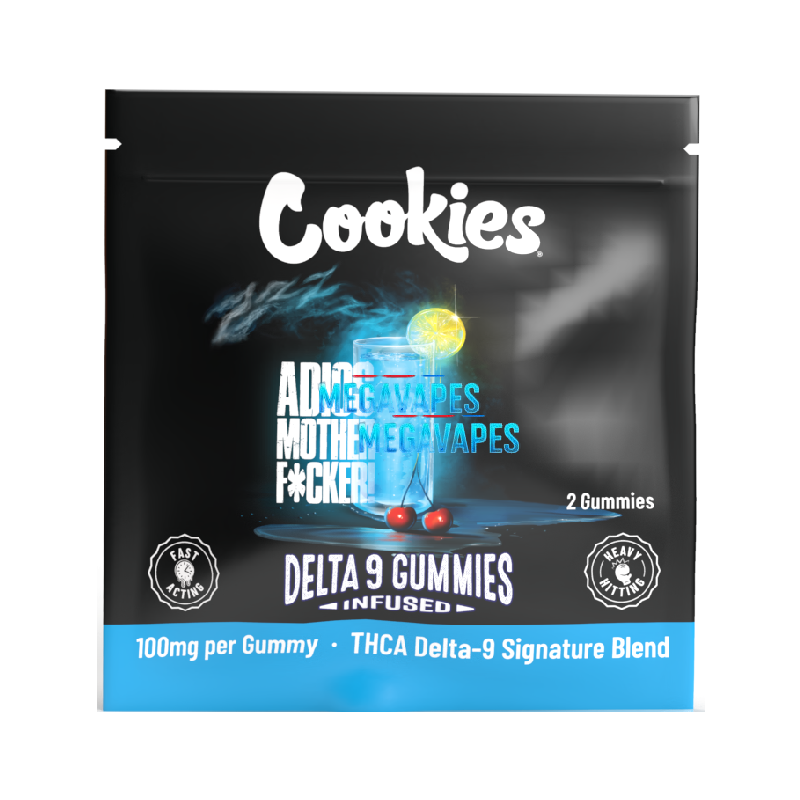 Cookies – THCA Delta 9 Infused Gummy 100mg – Adios MF