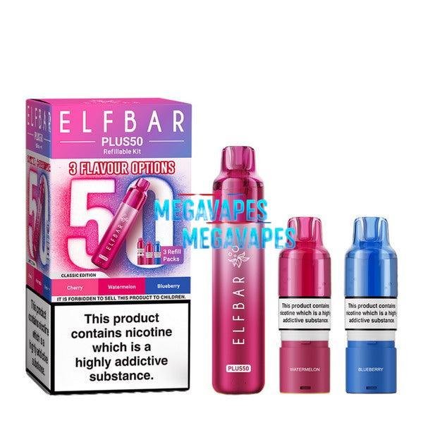 ELF BAR Plus 50 Prefilled Pod Vape Kit - Image 5