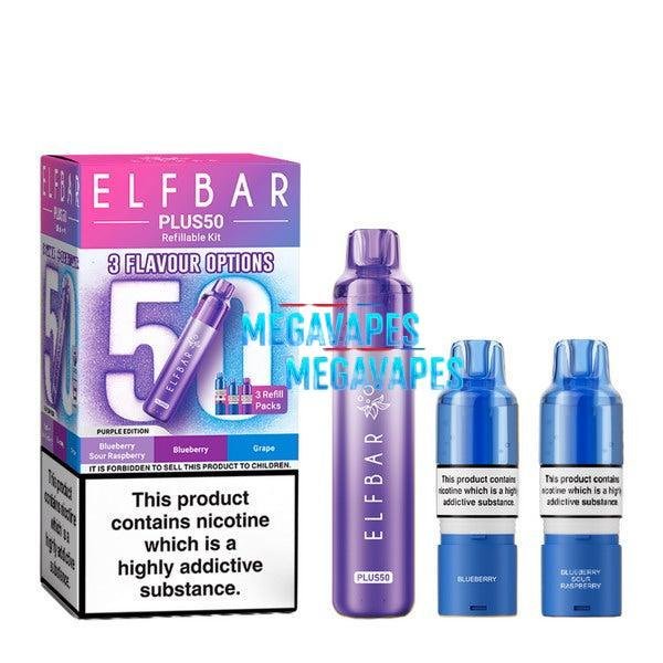ELF BAR Plus 50 Prefilled Pod Vape Kit - Image 10