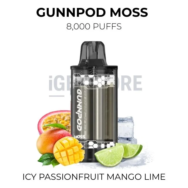 5 PCS – Gunnpod Moss 8000 Puffs - Image 7