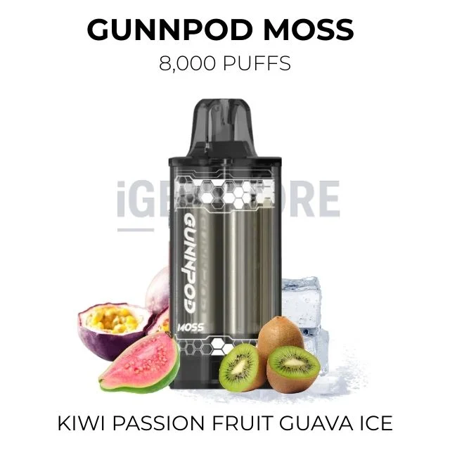 5 PCS – Gunnpod Moss 8000 Puffs - Image 8