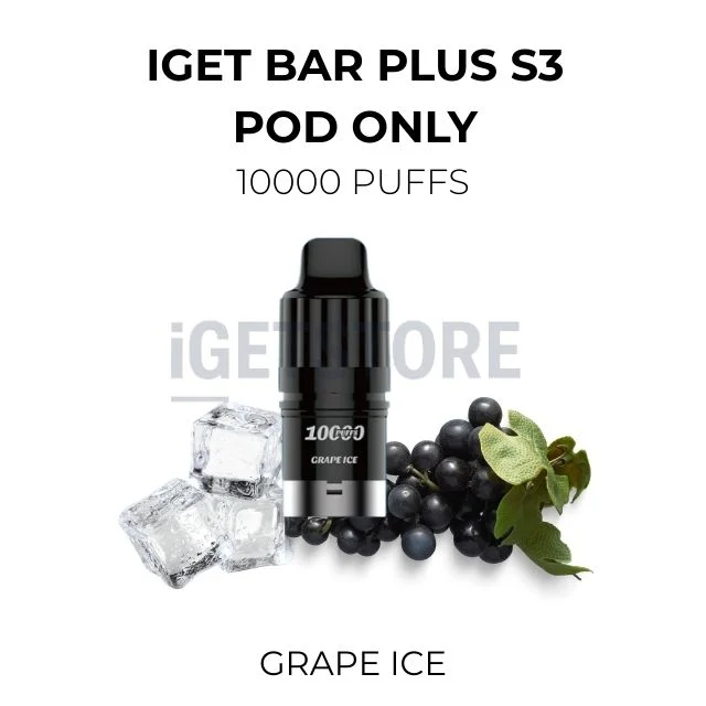 3 PCS – IGET Bar Plus S3 Pod Only 10000 Puffs - Image 6
