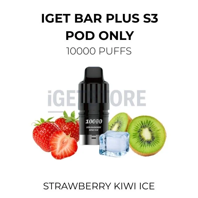 3 PCS – IGET Bar Plus S3 Pod Only 10000 Puffs - Image 7