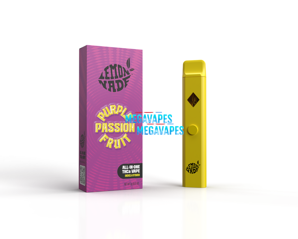 LemonNade – THCA Blend Disposable 2ml – Purple Passionfruit
