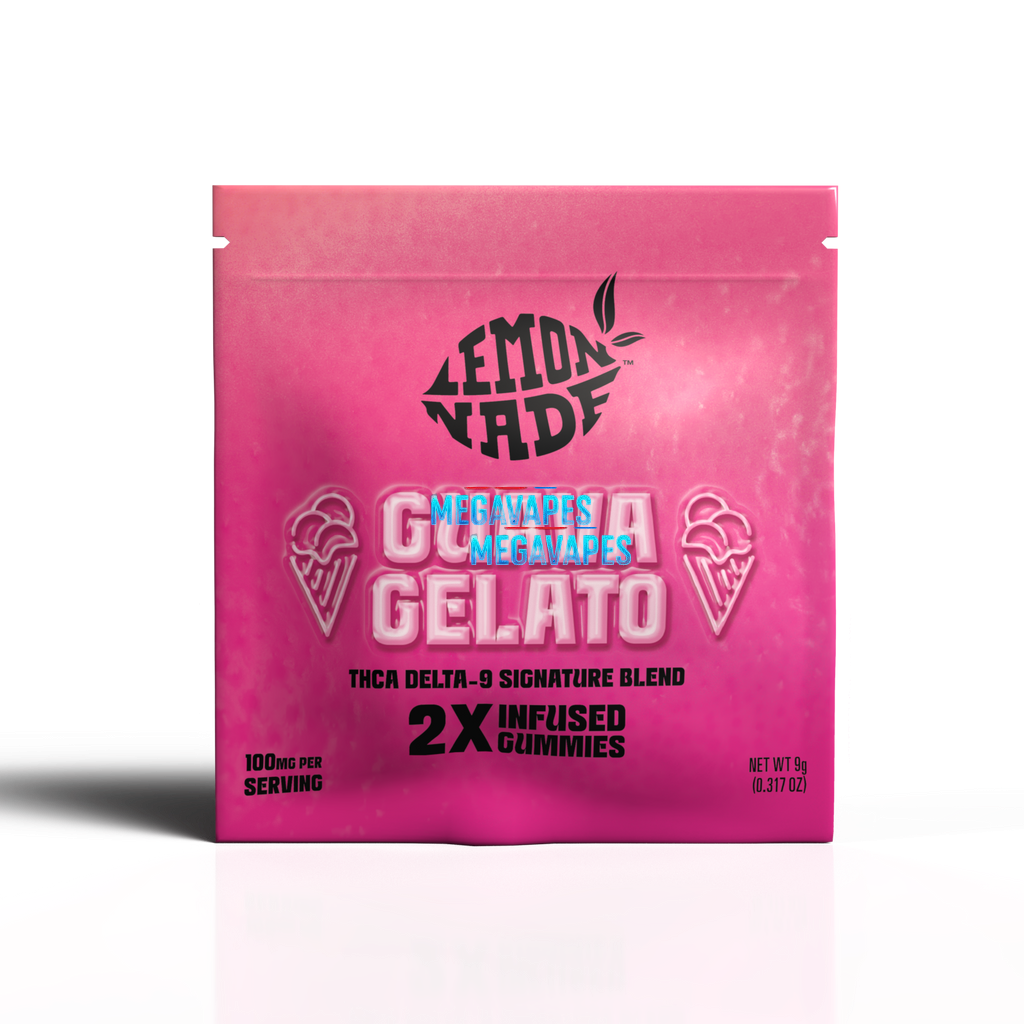 LemonNade – THCA Delta 9 Blend Gummies 2ct Bag – Guava Gelato