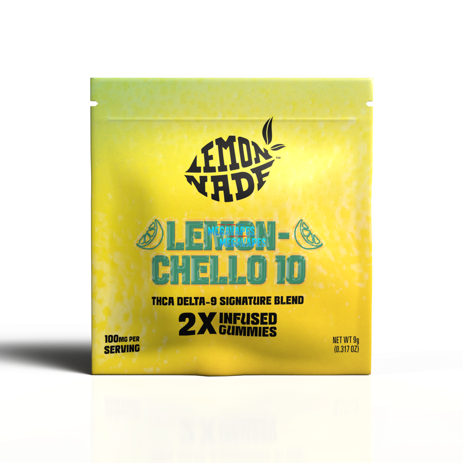 LemonNade – THCA Delta 9 Blend Gummies- Lemonchello 10