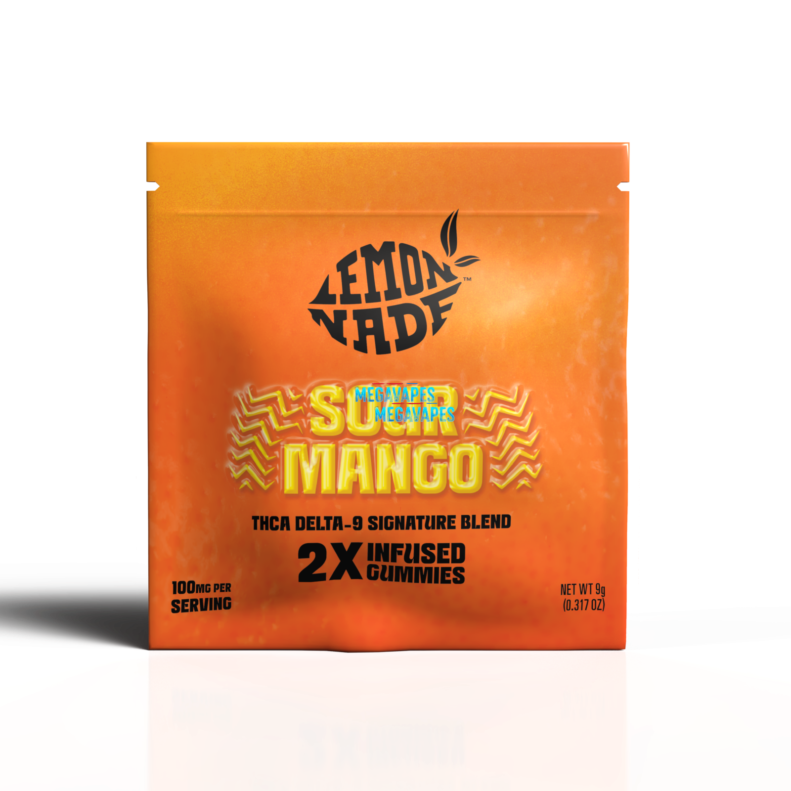 LemonNade – THCA Delta 9 Blend Gummies – Sour Mango