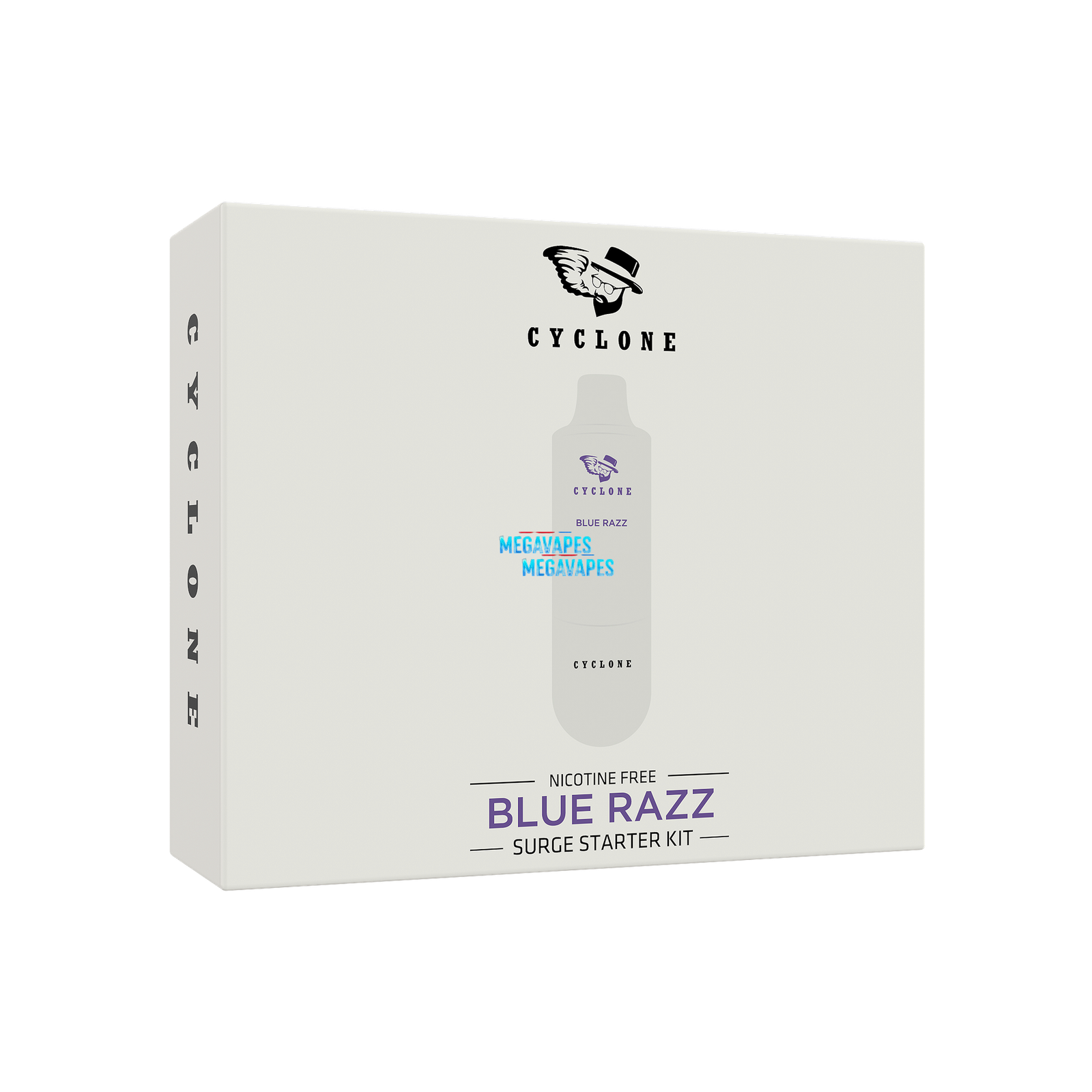 Surge Blue Razz Ice Nicotine-Free Vape Starter Kit