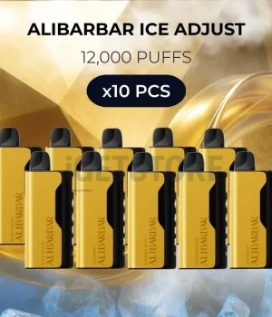 10 PCS – Alibarbar Ice Adjust 12000 Puffs