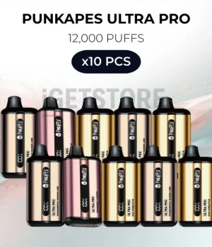 10 PCS – Punkapes Ultra Pro 12000 Puffs