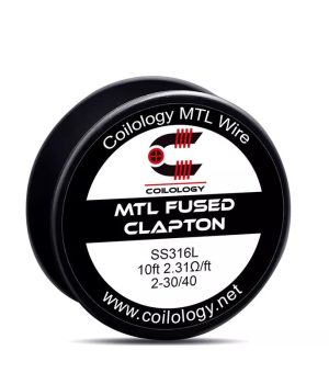 10ft Coilology MTL Fused Clapton Wire – SS316L