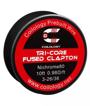 10ft Coilology Tri-Core Fused Clapton Spool Wire