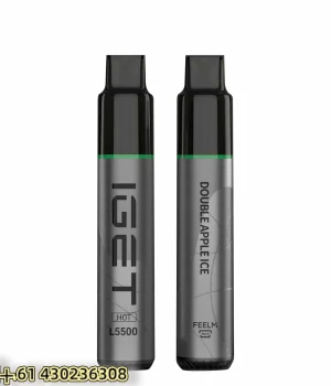 IGET HOT Double Apple Ice 5500 Puffs