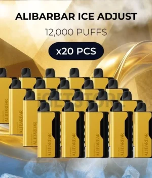 20 PCS – Alibarbar Ice Adjust 12000 Puffs