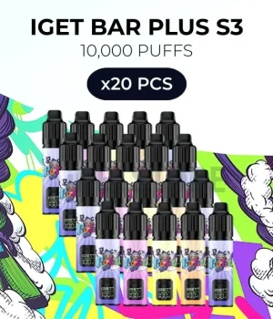 20 PCS – IGET Bar Plus S3 10000 Puffs
