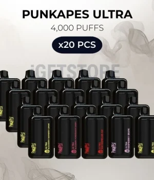 20 PCS – Punkapes Ultra 4000 Puffs