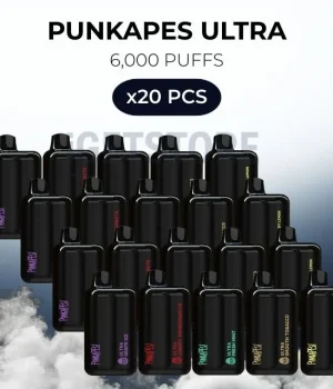 20 PCS – Punkapes Ultra 6000 Puffs