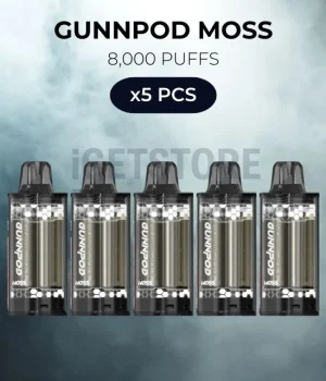 5 PCS – Gunnpod Moss 8000 Puffs