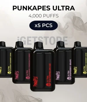 5 PCS – Punkapes Ultra 4000 Puffs