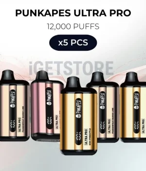 5 PCS – Punkapes Ultra Pro 12000 Puffs
