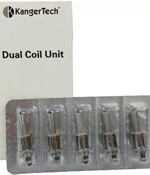 5PCS Kanger Replacement New Dual Coil -1.2ohm