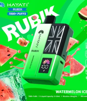 Hayati Rubik 7000 Puffs Prefilled Pod Vape Kit
