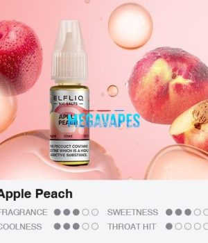 Elfliq Nic Salts E Liquid By ElfBar -10ml 10mg/20mg
