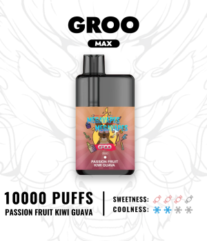 GROO MAX – PASSION FRUIT KIWI GUAVA