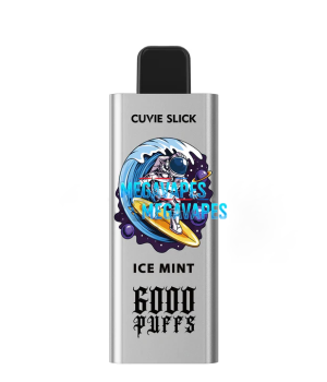 HQD CUVIE SLICK ICE MINT – 6000 PUFFS