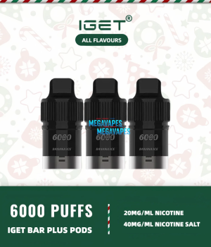 IGET BAR PLUS POD – ALL FLAVOURS IN ONE