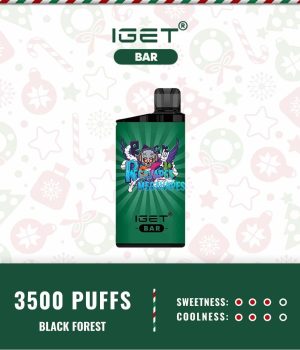 IGET BAR BLACK FOREST – 3500 PUFFS